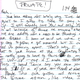 A break-up note written from Omro (WI) High School senior Ronny Peltz to girlfriend Rachel Wohle.